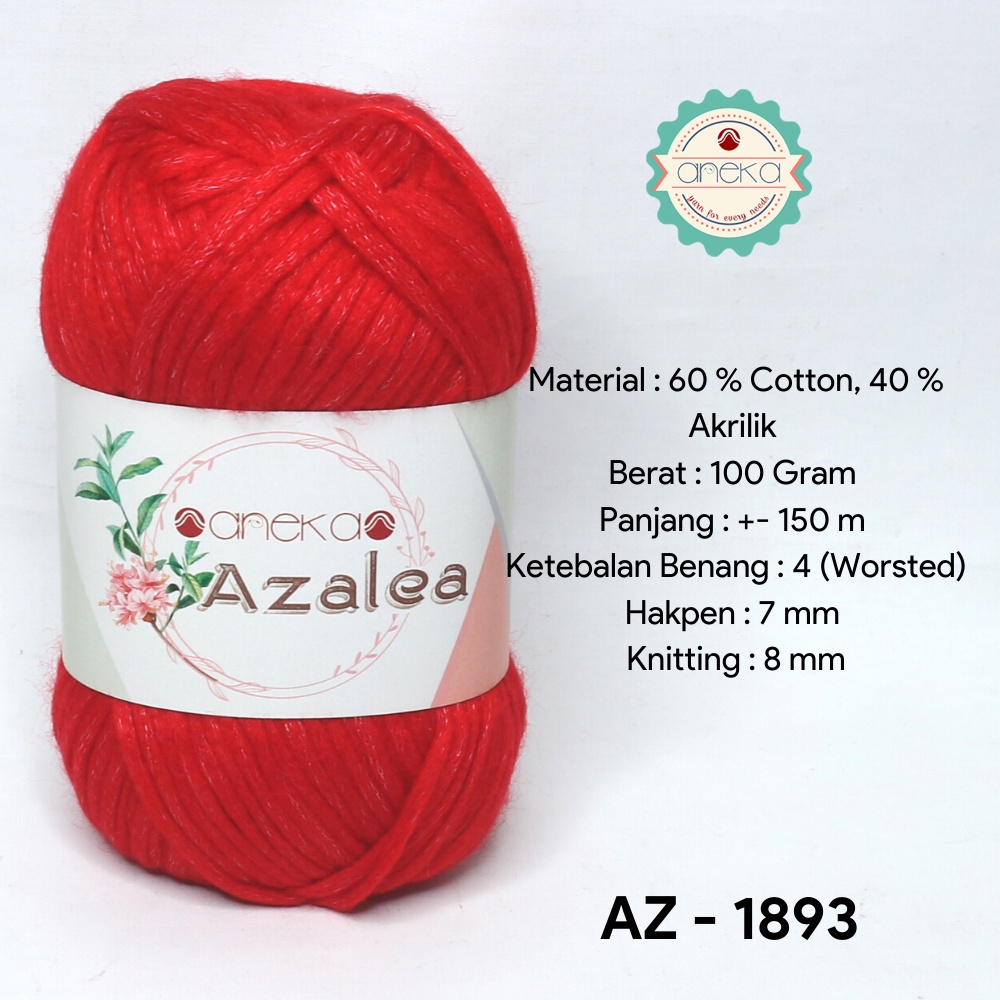 Benang Rajut Azalea Yarn - 1893