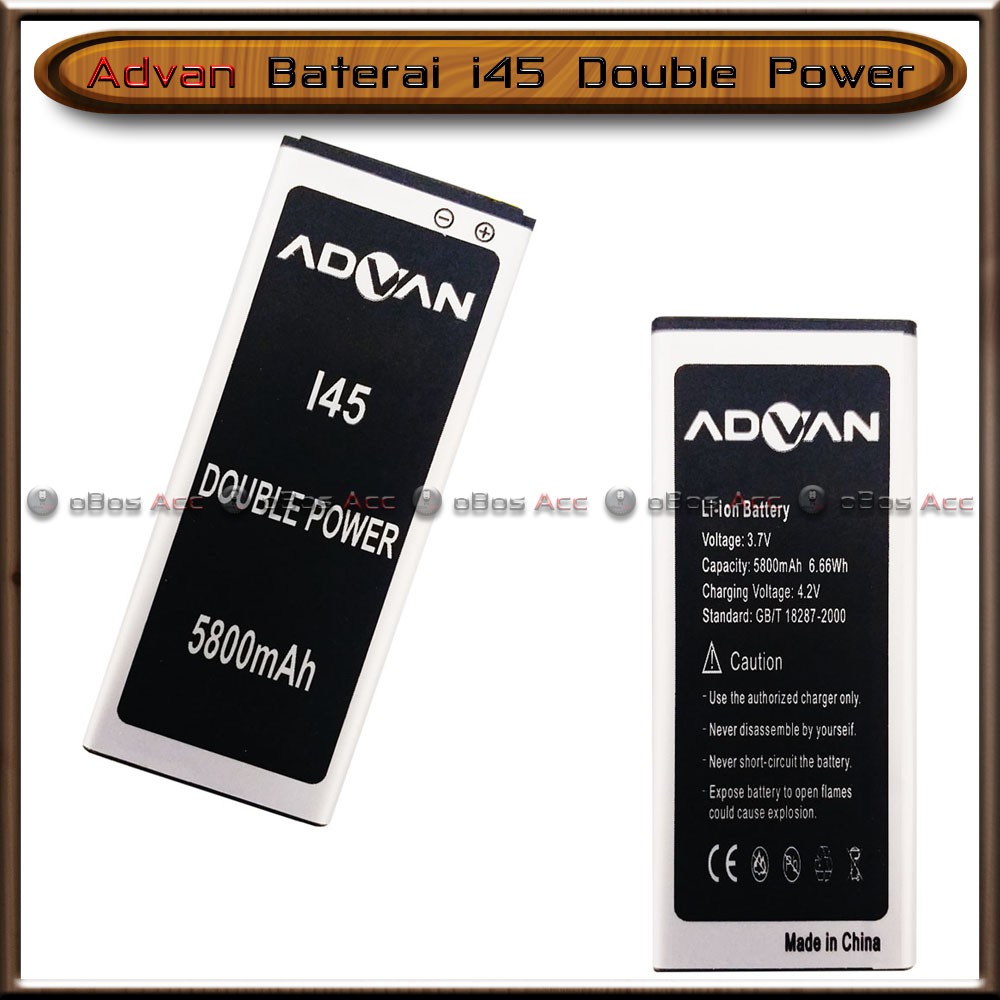 Baterai Advan I45 I 45 Double Power Batre Batrai Hp Shopee Indonesia