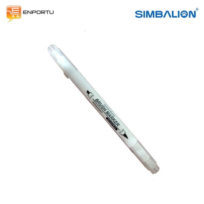 

Highlighter - Stabilo Pulpen - Stabilo Warna Warni Simbalion Brush Marker Individual - Colorless