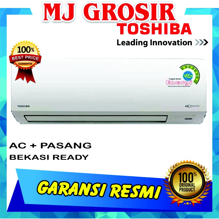 AC TOSHIBA RAS 05 S3 KS-ID 0.5 PK 1/2 PK + PASANG R410 NEW THAILAND