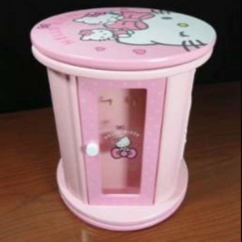 JEWELLERY BOX HELLO KITTY / TEMPAT PERHIASAN LUCU / KOTAK PERHIASAN PERNAK PERNIK HELLO KITTY PUTAR