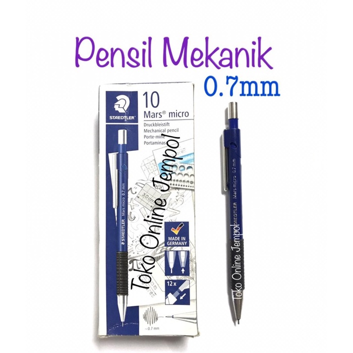 

0.7 mm Pensil Mekanik Staedtler Mars Micro Mechanical Pencil ATK1104ST promo