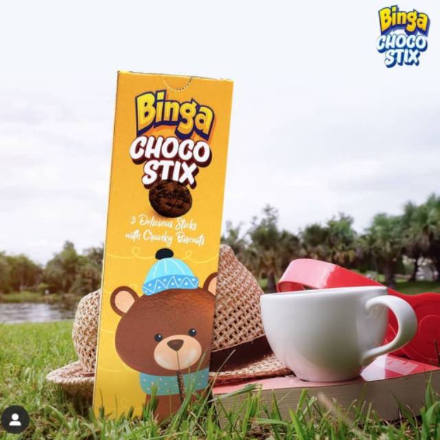 Binga Choco Stix with Crunky Biscuits