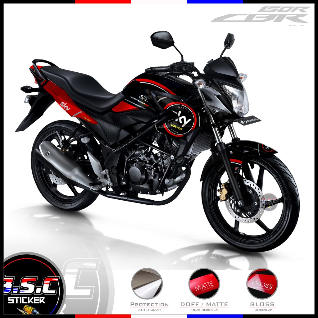 Decal FULL BODY Sticker CB 150R / CB150R / OLD CB 150R V.1 Motif SKY
