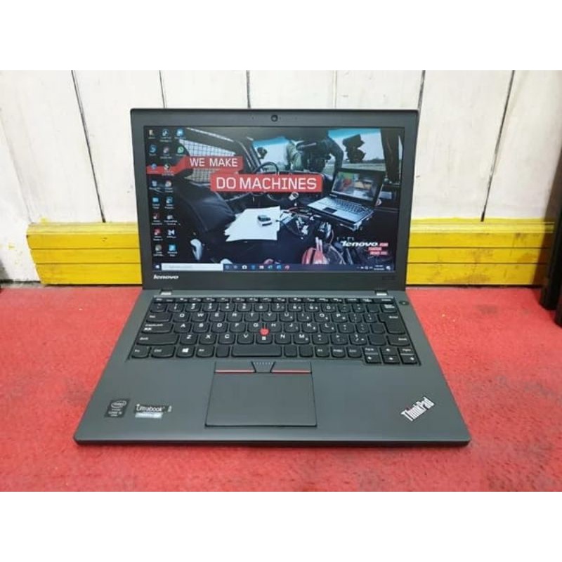 Lenovo thinkpad X250 core i5 gen 5 8GB SSD 256GB dual baterai