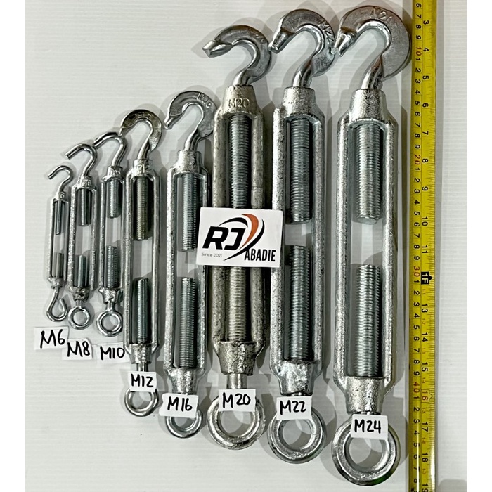 Jarum Keras / Span Skrup / Turnbuckle 22mm 7/8&quot; M22