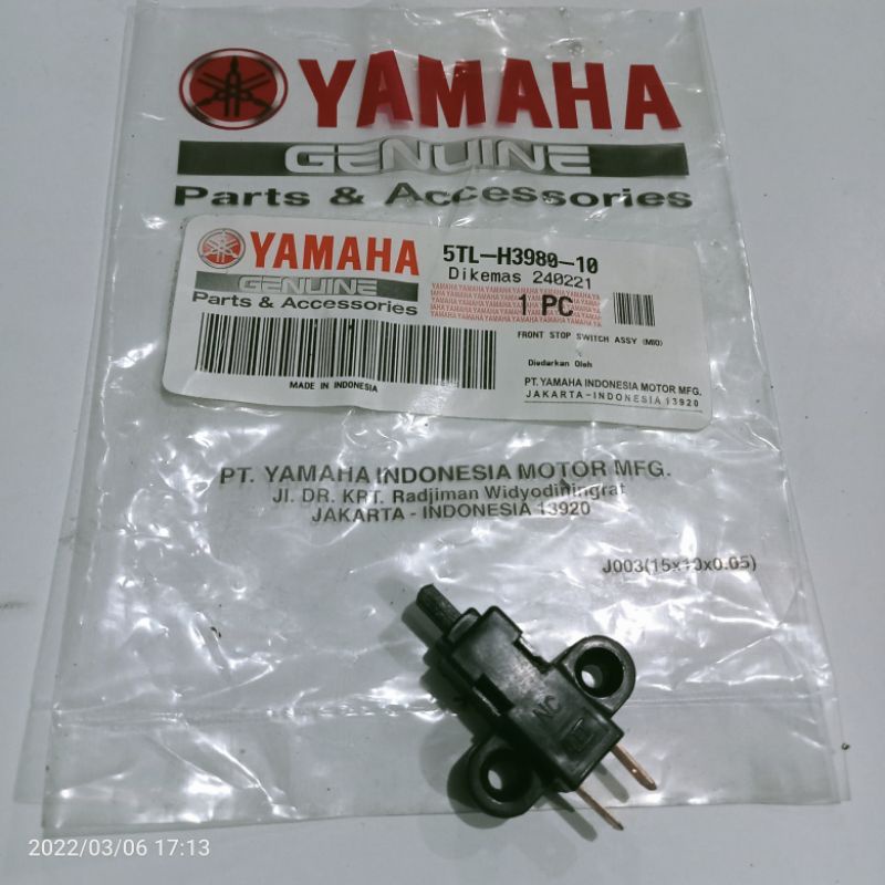 switch rem sebelah kiri Mio sporty swit rem kiri Mio soul original