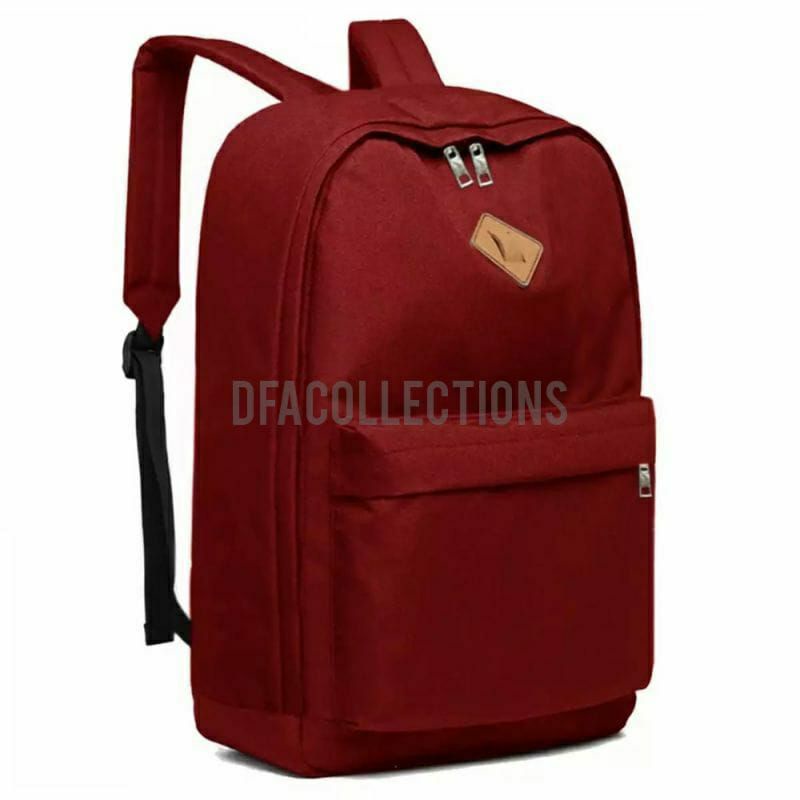 tas Ransel Cowok / Tas Kuliah / Tas Sekolah / Tas Distro Rover Pack-Merah marun