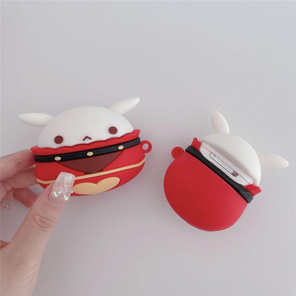 Suyo Case Cover Aksesoris Silikon Earphone Klee Ganyu Keqing Bom Dango