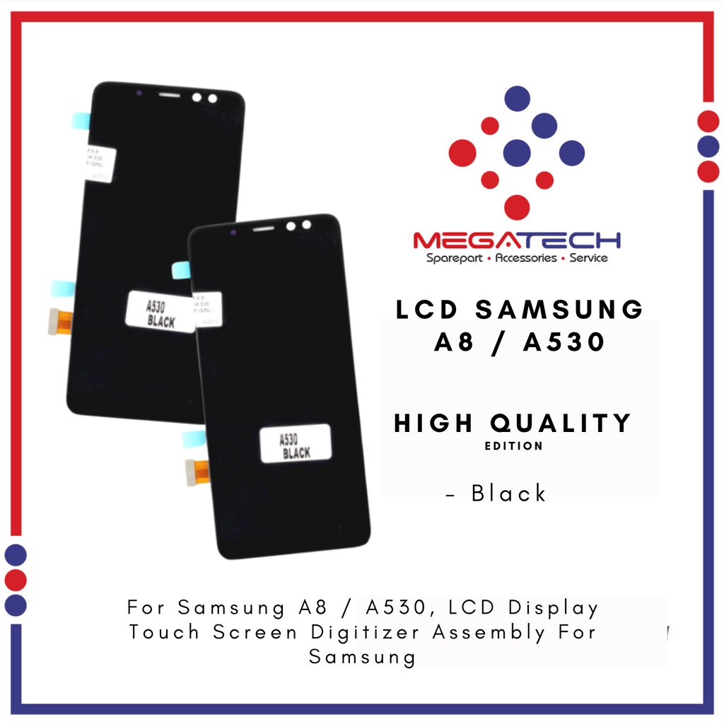 LCD Samsung A8 2018 / A530 Fullset Touchscreen - OLED