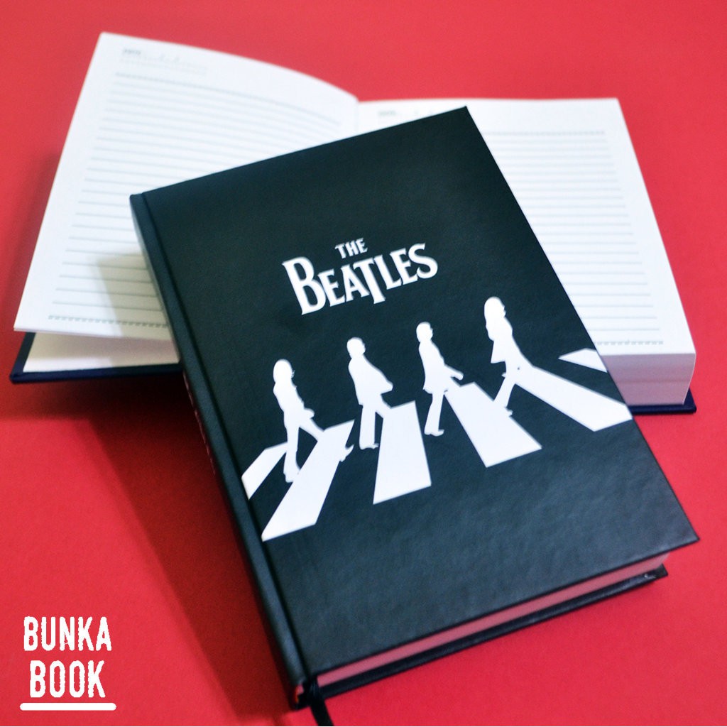

Pocket Book hardcover Musik The Beatles Abbey Road Ukuran A6 Jurnal Agenda Planner Gift Couple