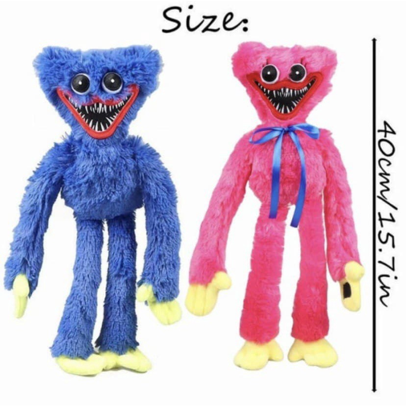 Boneka Poppy Playtime Huggy Wuggy Popy Monster Doll Mainan Anak Viral