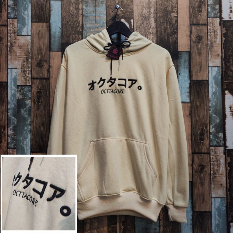 Jaket Hoodie Premium Pria Wanita / Sweater Hoodie Tulisan jepang