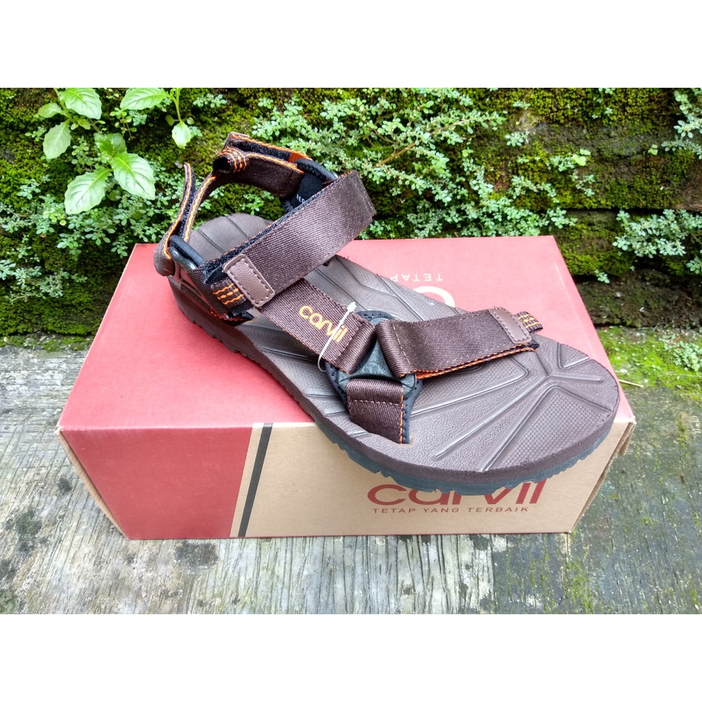 Sandal Gunung Sandal Pria Sandal Tali Sandal talincang carvil gunung pria termurah (bisa cod)