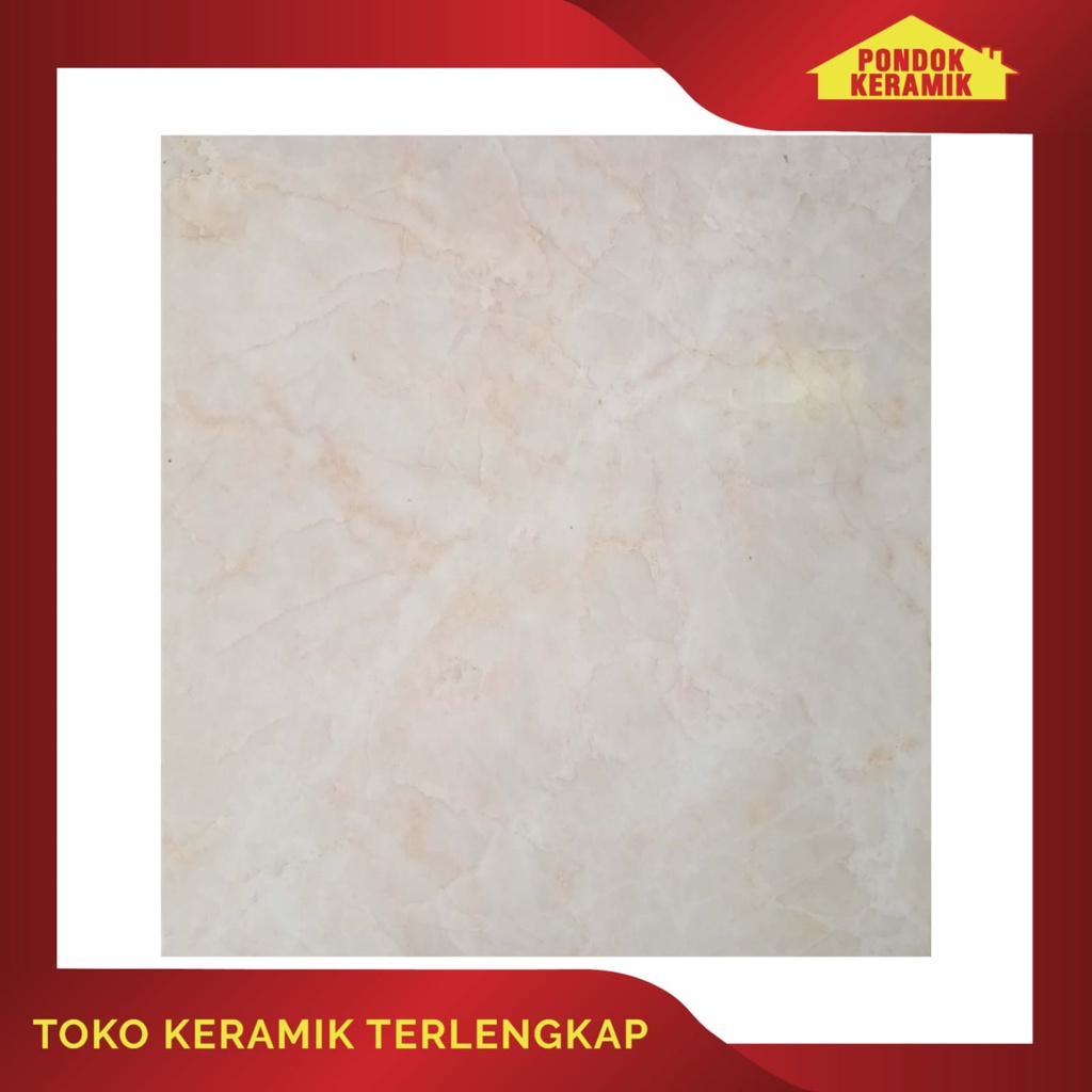 KERAMIK LANTAI DANTE 60X60 BASILICA CREAM
