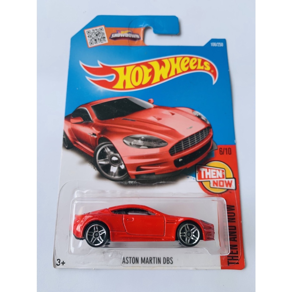 HOTWHEELS HOT WHEELS ASTON MARTIN DB5 MERAH THEN AND NOW DIECAST MINIATUR MOBIL MAINAN MOBILAN ANAK 