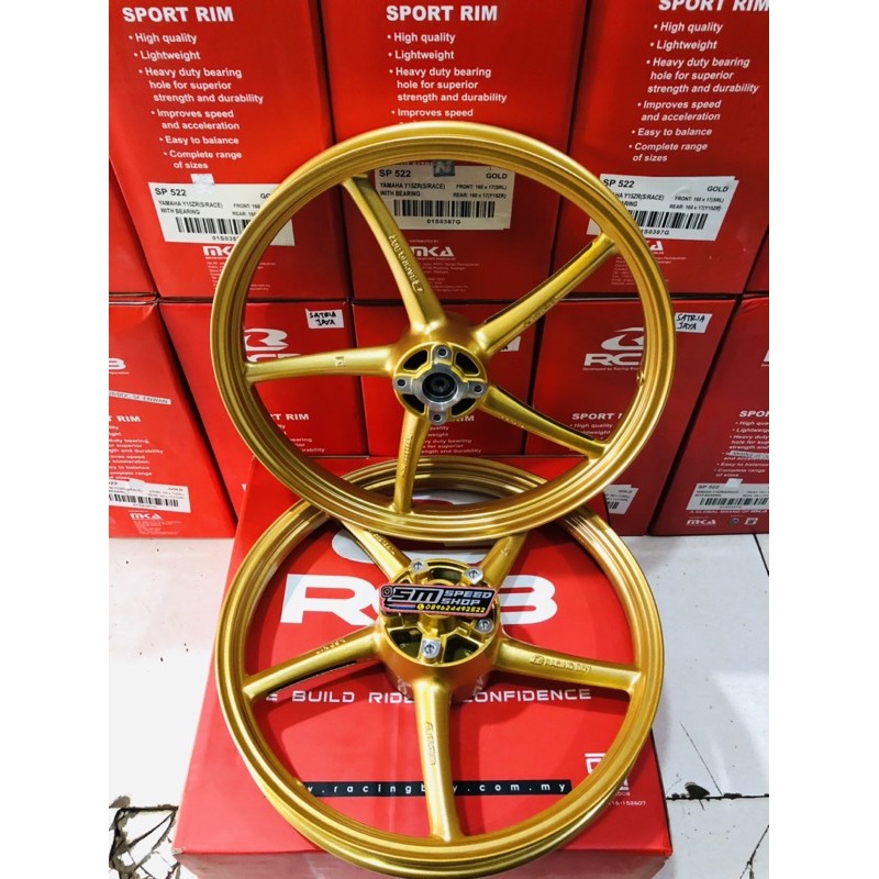 VELG RCB MX KING SP522  , VIXION , NINJA 150 R / RR , CB 150, R15 V1-V2-V3, ukuran 160/160-17
