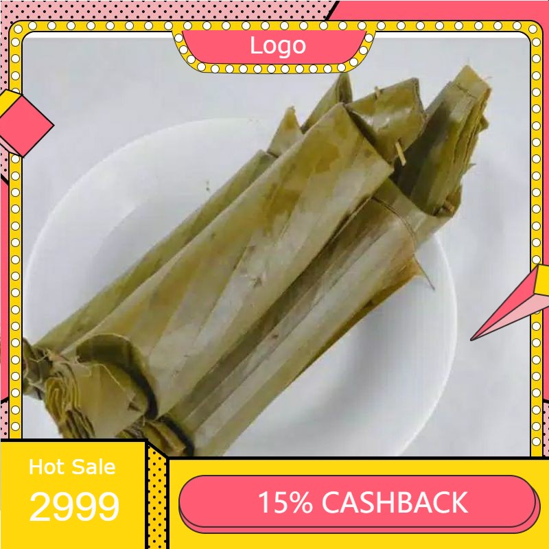 

Lontong Daun - Per Pack Isi 2