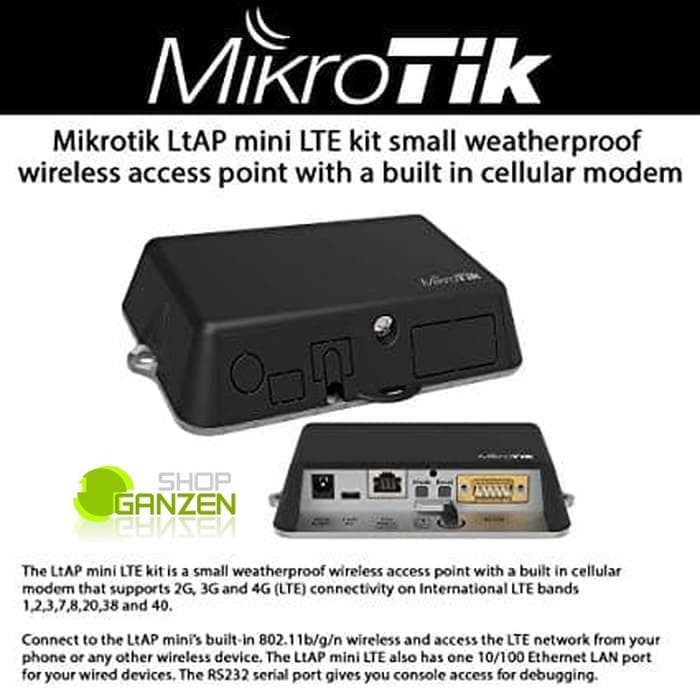 Mikrotik LtAP Mini LTE RB912R-2nD-LTm&amp;R11e-LTE