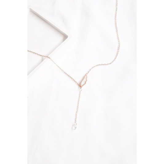 CHIWY.ID | MASON NECKLACE | KALUNG STAINLESS | KALUNG GOLD ANTI KARAT | KALUNG SAYAP | GUARDIAN ANGE
