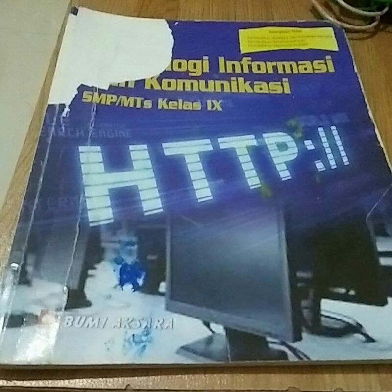 

buku tik, buku smp, buju keas ix, kelas 9, buku teknologi informasi dan komunikasi