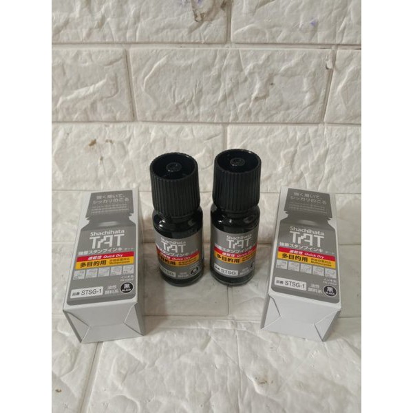 

tinta stempel permanen shachihata stsg-1 55 ml