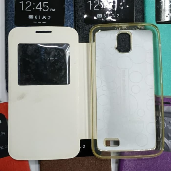 LENOVO A328 / A328T sarung flip cover ume / sarung model buku MANTUL