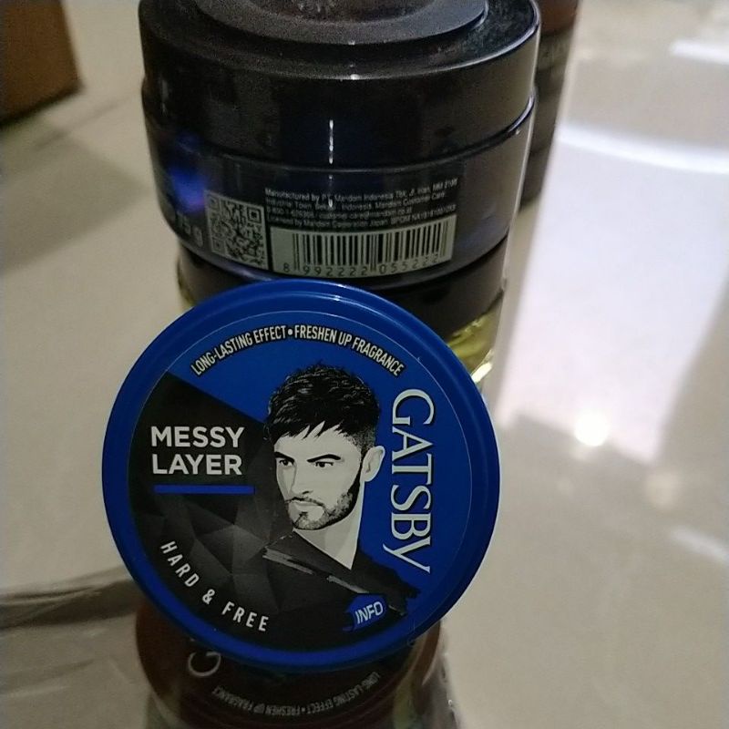 minyak rambut gatsby WAX uk 25gr,per pcs.