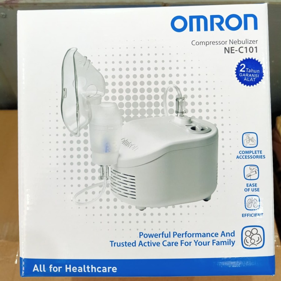 Nebulizer Omron NE C101 NEC101 NE-C101 / Alat Bantu Pernapasan