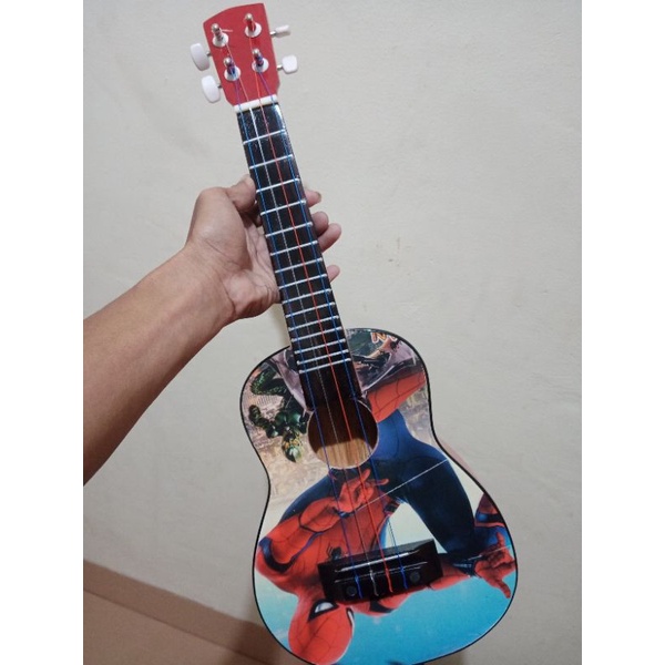 kentrung smile senar4/ukulele senar 3 dan senar4 paking aman dan BERGRANSI-PATAH