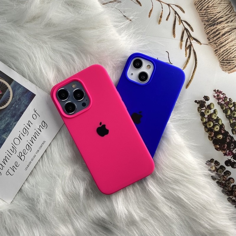 Soft Case Bahan Silikon Untuk Iphone 13 12 11 Pro X Xs Max 6s 7 8 Plus