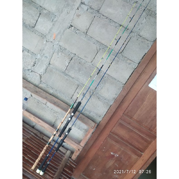 joran sutet paket 3(jigging,BC toman,kolaman cendani)