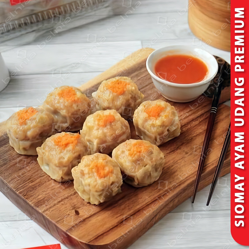 

Siomay Siomai JUMBO Dimsum Premium AYAM UDANG Owlimo HALAL NON MSG NON PENGAWET