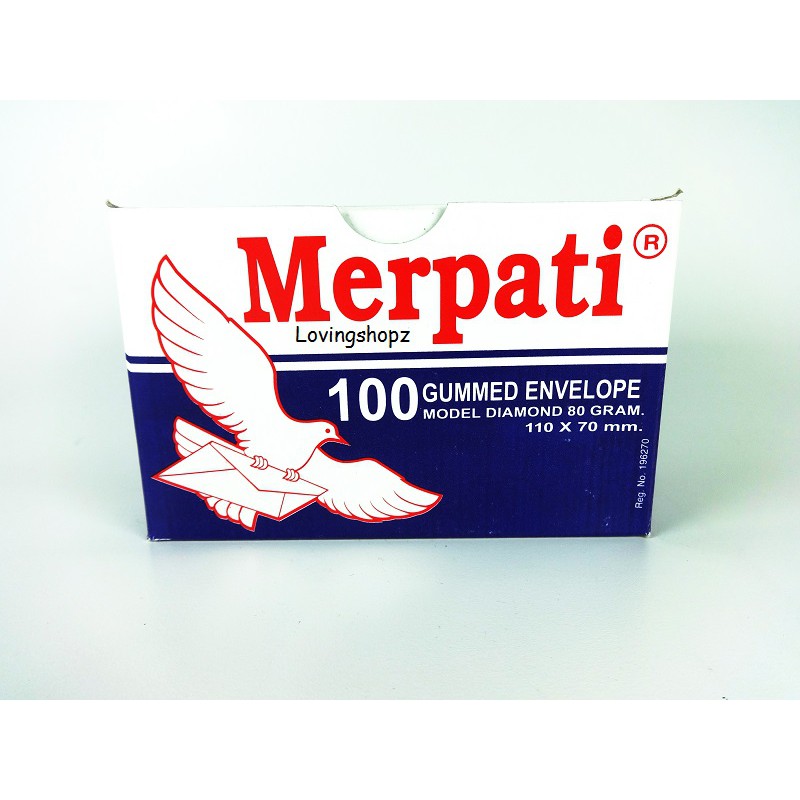 

Amplop Kecil, amplop merpati