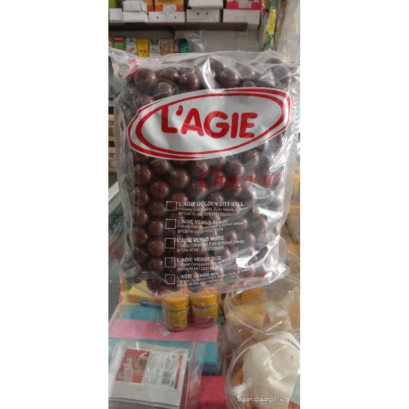 Jual L Agie Golden City Choco Ball Kemasan Kg Shopee Indonesia