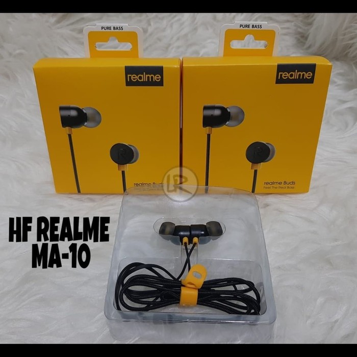 (NEW) promo Headset magnet Realme C1/2/3 Relame 2/3/5 pro MA-10 (BY 88ACC)