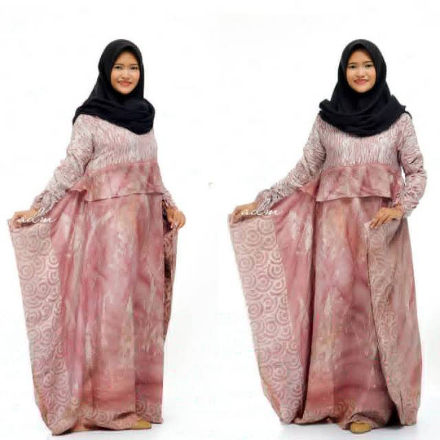 Gamis batik tulis gamis batik halus gamis batik silk sutra