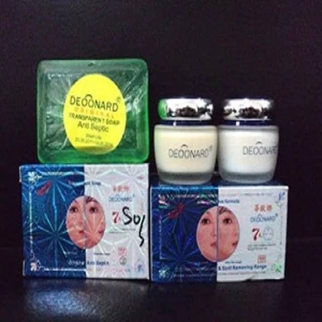 PAKET CREAM DEOONARD SET+SABUN HIJAU ORYGINAL