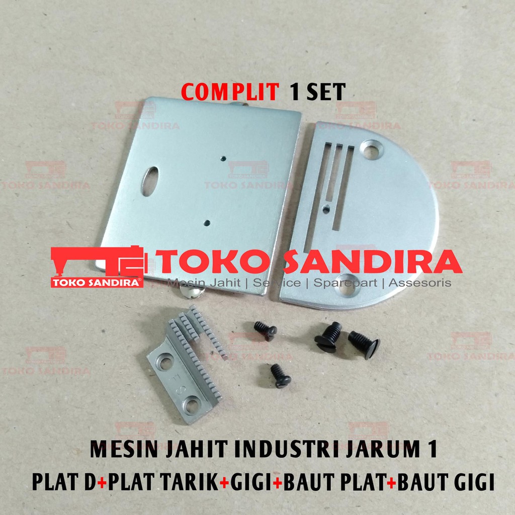 Jual Paket Komplit Plat B24+Plat Tarik+gigi+baut Plat+baut Gigi/jarum ...