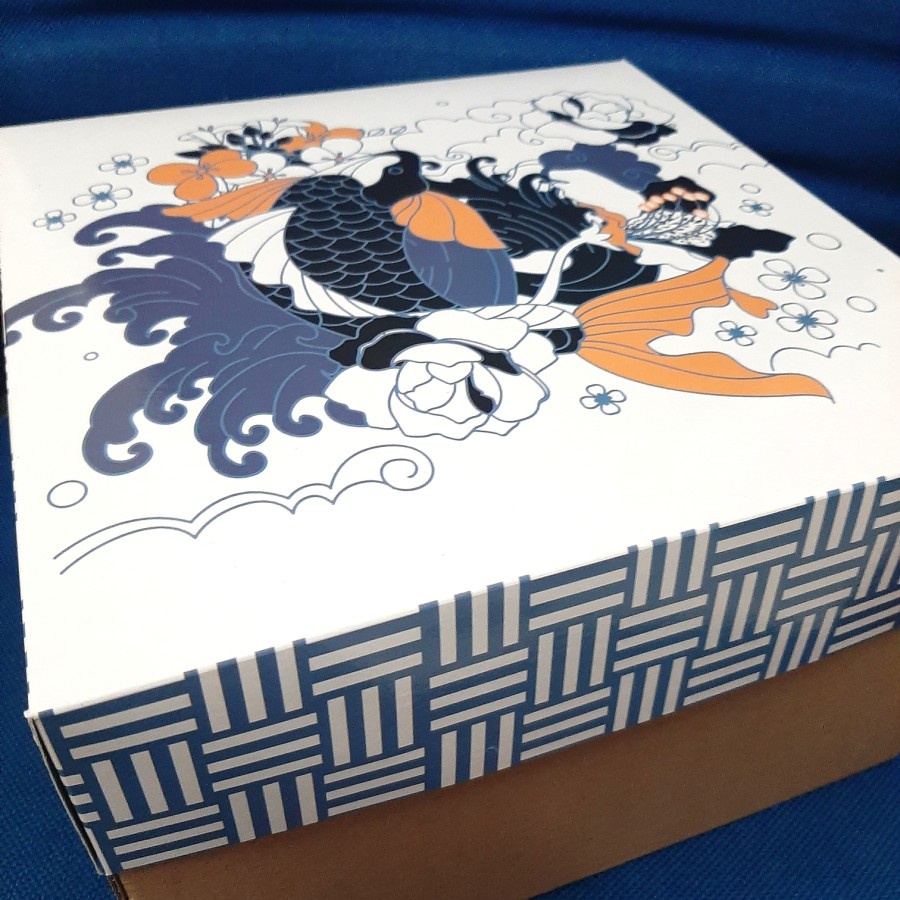 

(5pcs) Kardus Cake Dus Roti Bolu Brownies Lapis Box Kue Tart Ulang Tahun Packaging Kotak Hampers Size 30 cm