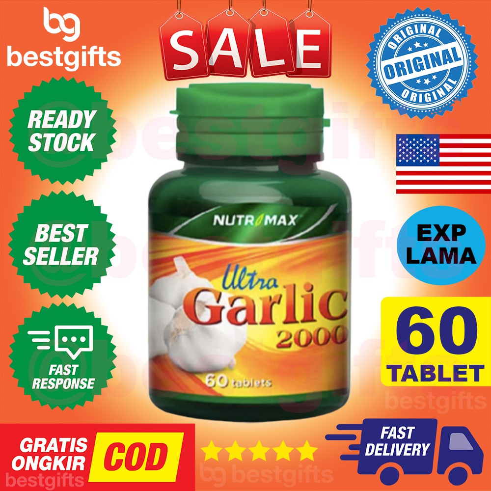 NUTRIMAX ULTRA GARLIC 2000 MG 60 TABLET