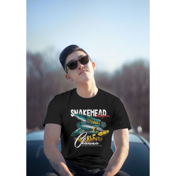 kaos ikan chana premium Tshirt Pria Chana