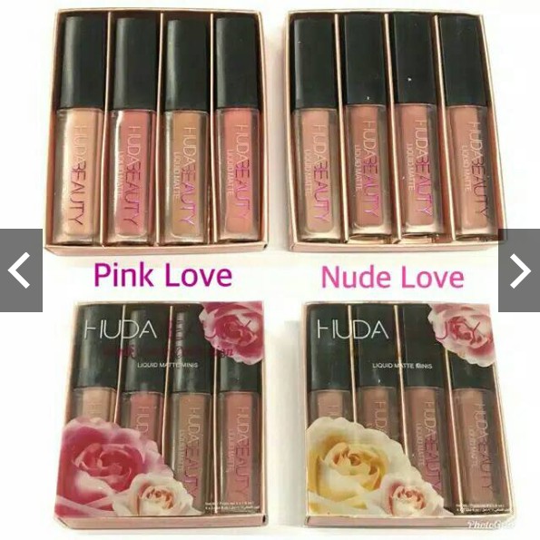 LIPCREAM HUDA BEAUTY 4IN1