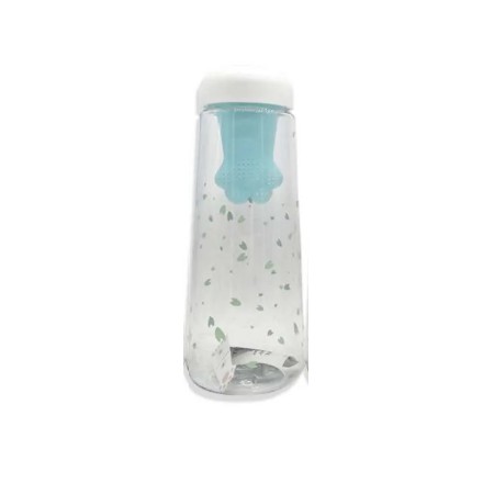H264 Botol Minum Paw Cat 550ml Cute Claw Tea Infuser Kucing Lucu Unik / Botol Air Minum Sakura-TOSCA