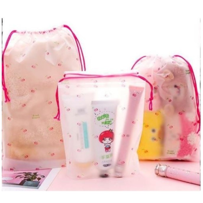 Tas Travel Organizer Bag Perlengkapan Bayi 20x30cm / Make Up / Obat CBKS LC