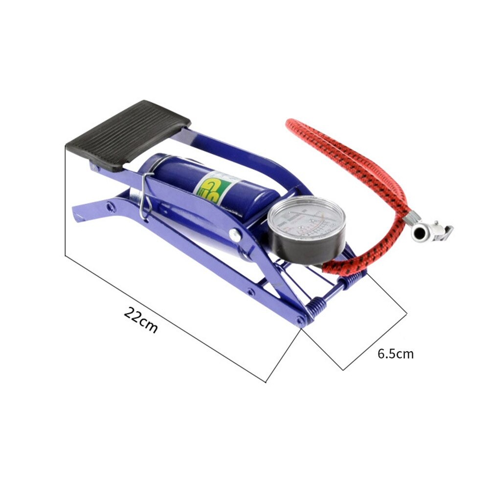 [BISA COD] High Pressure Foot pump Pompa Angin Injak Gas Ban Mobil Motor Sepeda