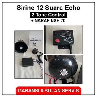 Sirine 12 Suara + Speaker NARAE NSH 70 Paket sirene TOA MURAH Patwal Paket Lengkap Klakson Sirene best seller