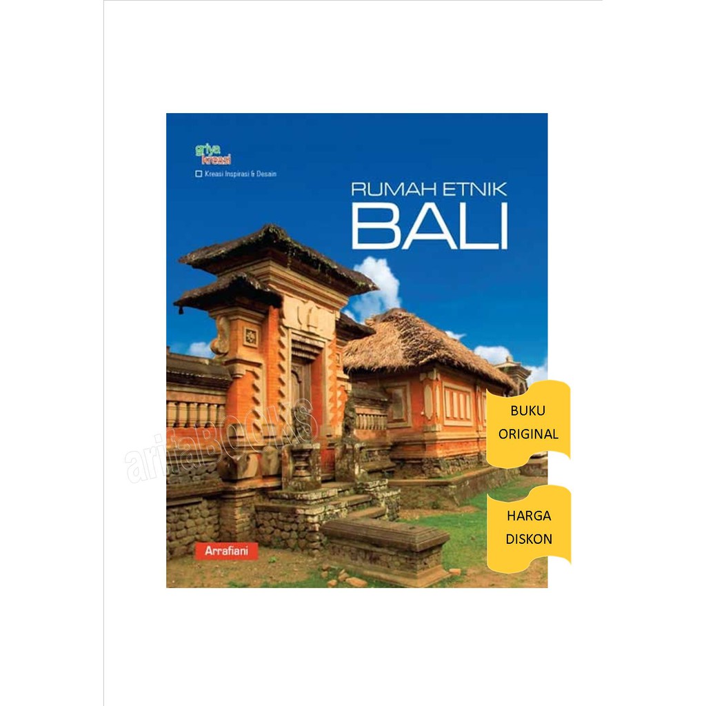 Jual Buku Arsitektur Rumah Etnik Bali Indonesia Shopee Indonesia