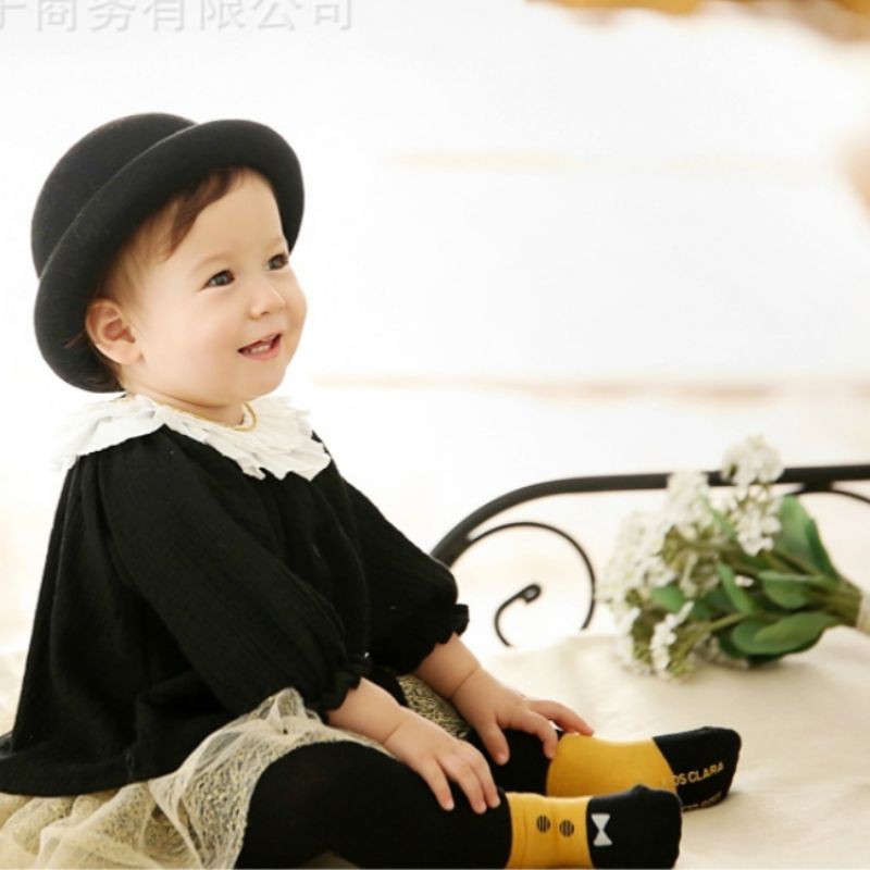 Kaos kaki bayi ZMFP model Tuxedo lucu import