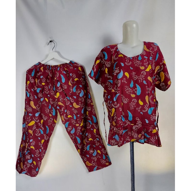 SETCEL JUMBO REMPEL XXL/SETELAN CELANA PANJANG XXL/SET BABBYDOLL XXL/PIYAMA XXL/BAJU TIDUR-G20